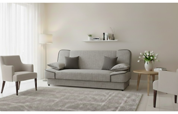 Wersalka Maxim II 11 na sprężynach z funkcją spania i pojemnikiem